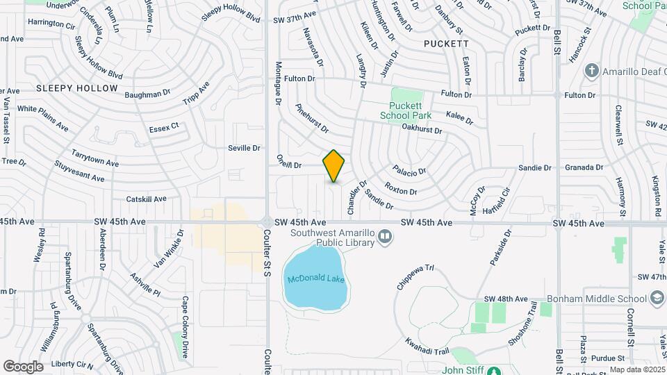 4315 Alicia Dr Map and Location Details