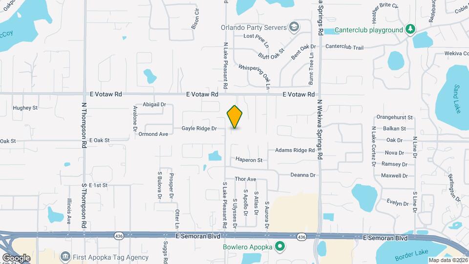 233 Pleasant Gardens Dr Mapa y Detalles de la Ubicación