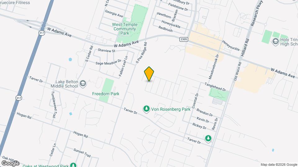 529 Thistle Brook Drive Map and Location Details