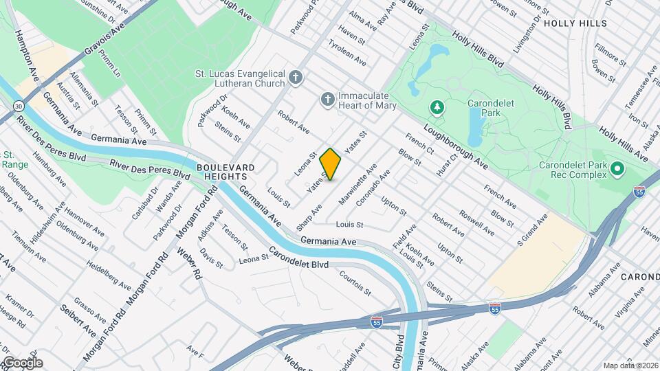 7357 Sharp Ave Map and Location Details