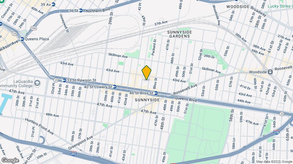 4322 45th St Map and Location Details