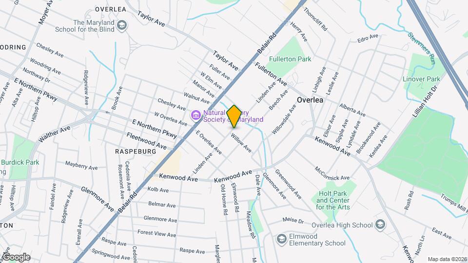 7003 Linden Ave Map and Location Details