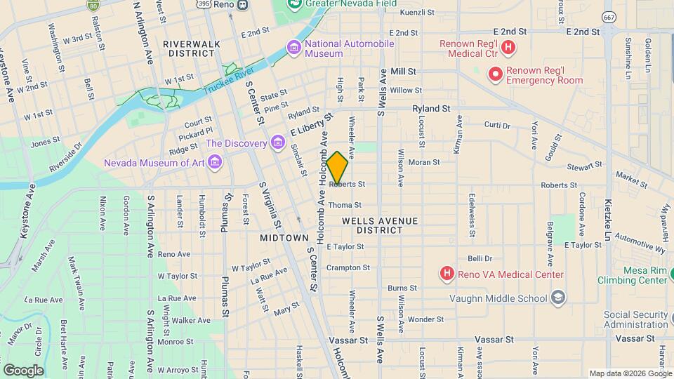 332 Roberts St Map and Location Details