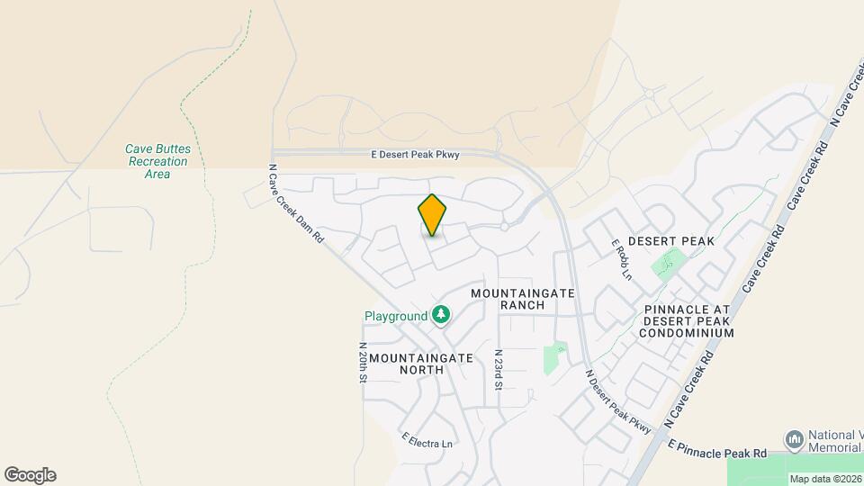 24223 North 21st Pl Map and Location Details