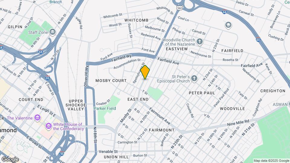 1421 Mechanicsville Tpke Map and Location Details