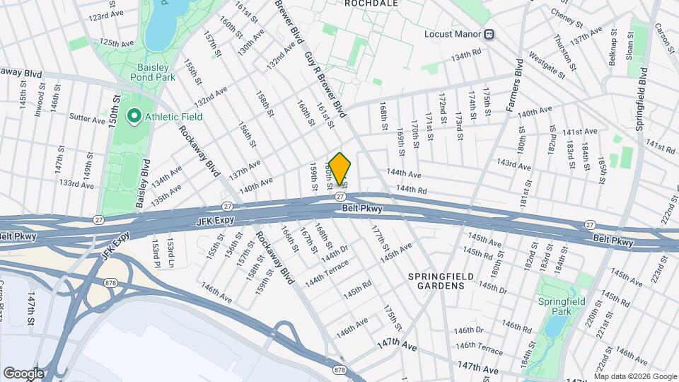 160-13 N Conduit Ave Map and Location Details