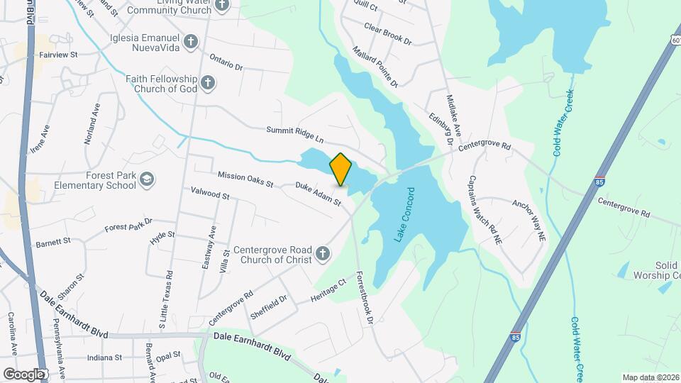 313 Athens Hills Pl Mapa y Detalles de la Ubicación
