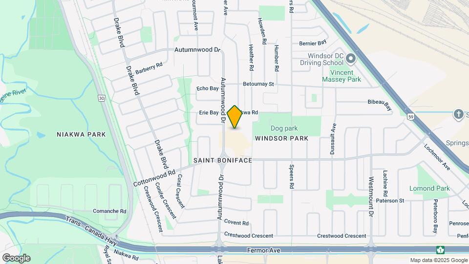 Winsor Luxury Estates Map and Location Details