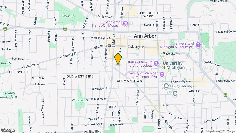 430 S 4th Ave-Unit -430 South Fourth Ave APT#1 Map and Location Details