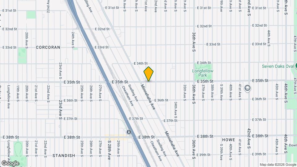 3501 S 31st Ave Map and Location Details