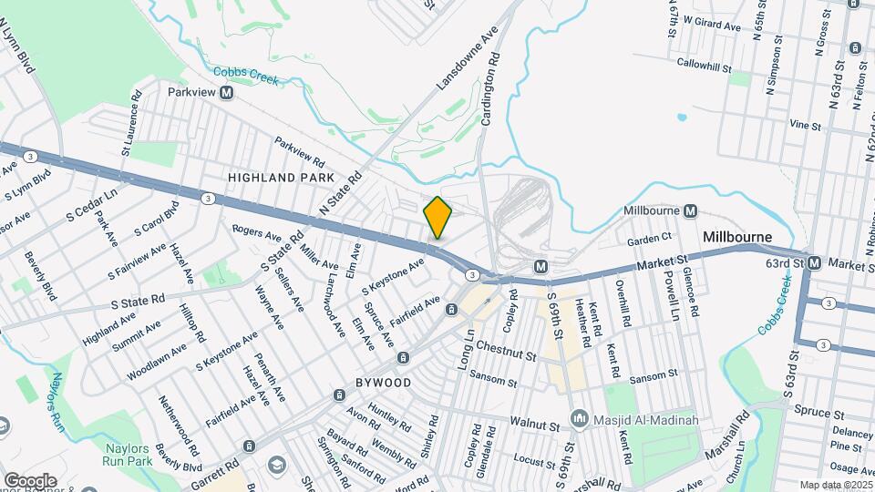 7105 West Chester Pike Mapa y Detalles de la Ubicación