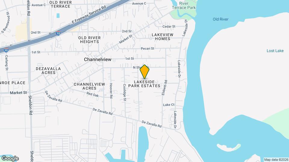 16415 Woodrow St Map and Location Details