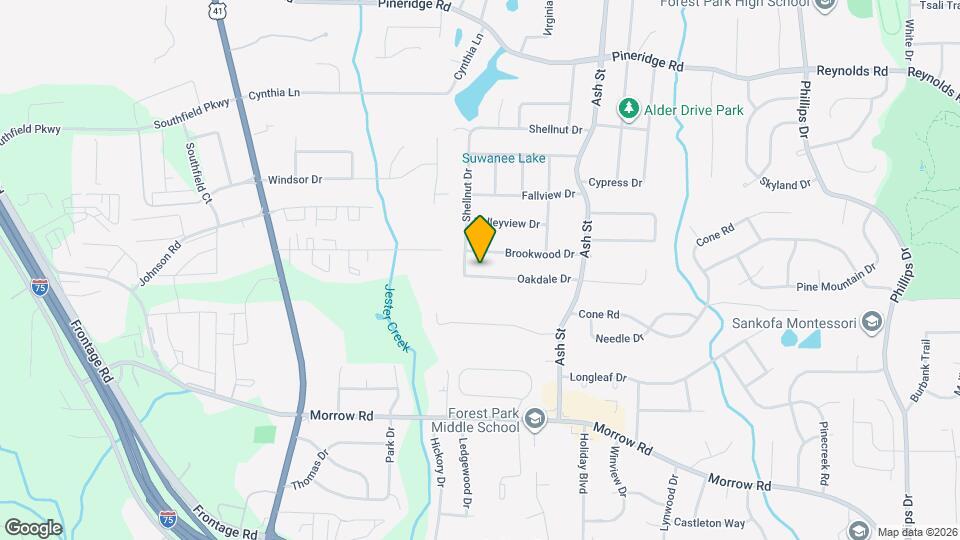 640 Oakdale Dr Map and Location Details