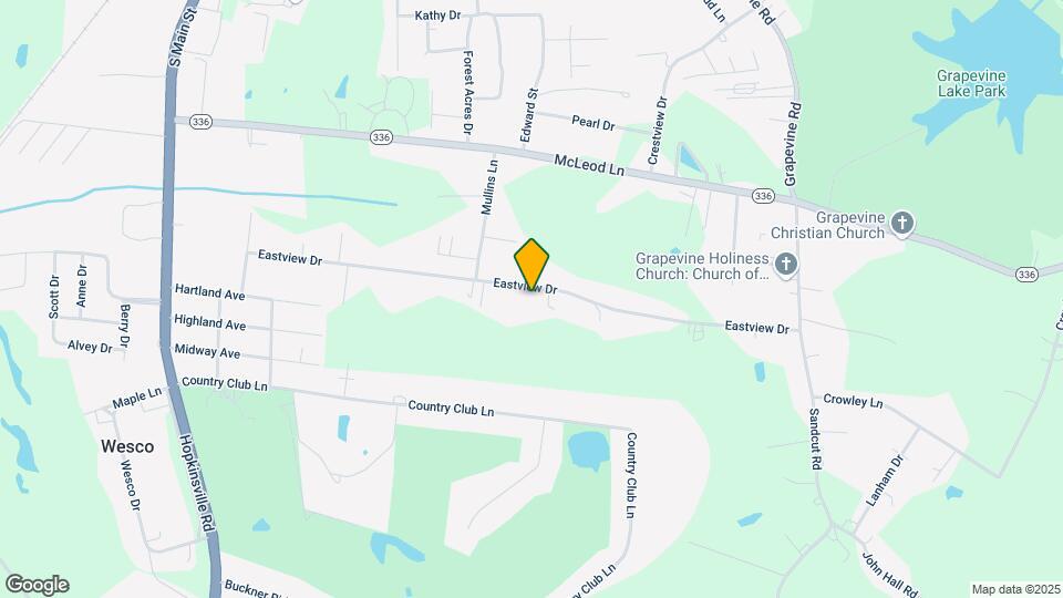 1025 Eastview Dr Map and Location Details