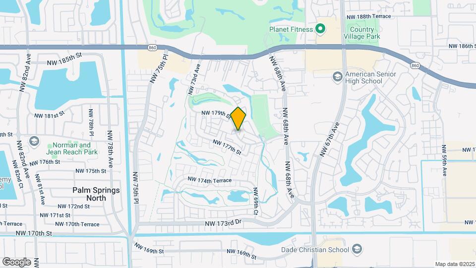 6975 NW 179th St Map and Location Details