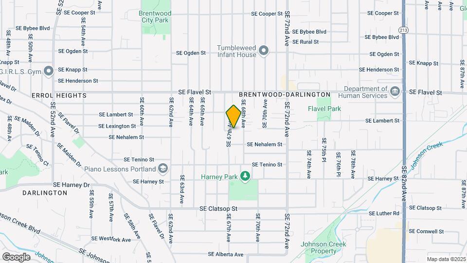 7910 SE 67th Ave, Unit Townhouse Mapa y Detalles de la Ubicación