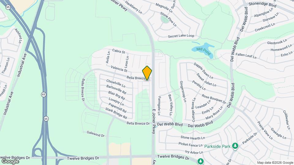 2058 Comstock Ln Mapa y Detalles de la Ubicación