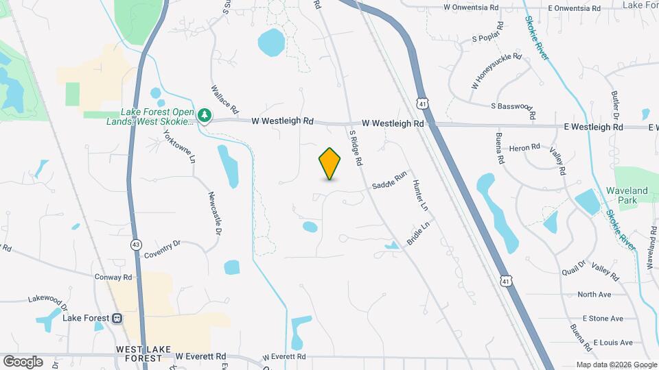 580 Broadsmore Dr Map and Location Details