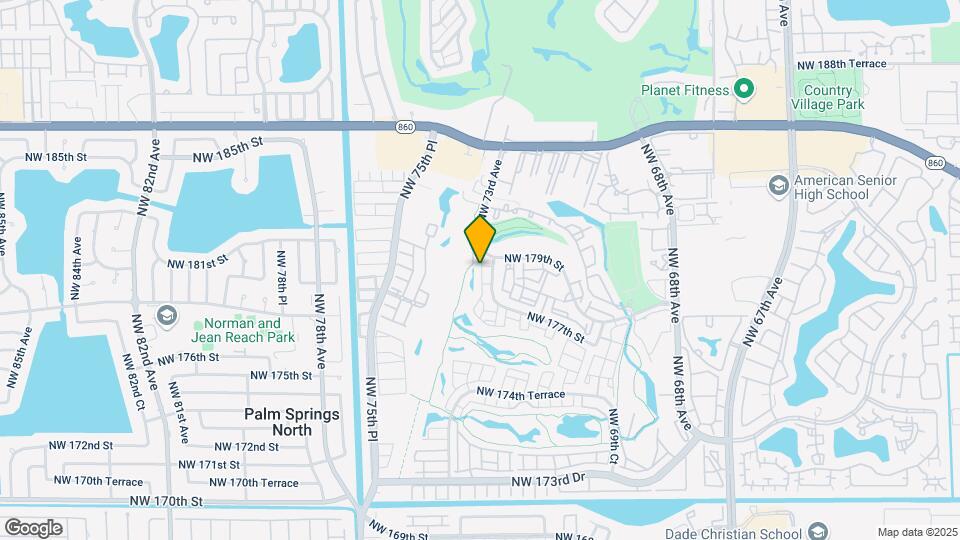 17710 NW 73rd Ave Map and Location Details