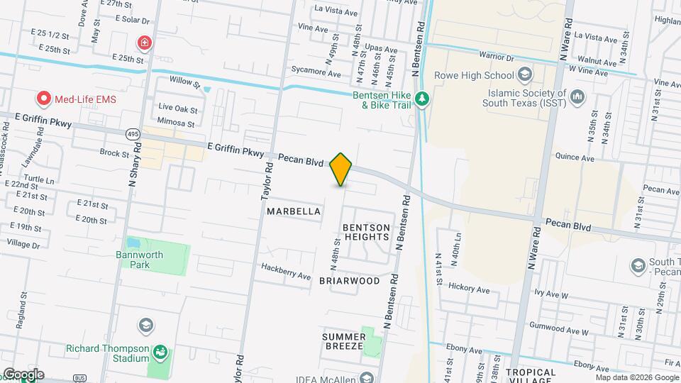 1313 N 48th St Map and Location Details