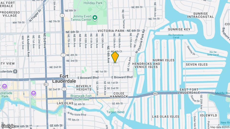 1503 NE 2nd St Map and Location Details