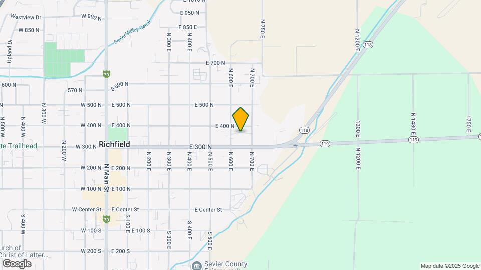 Zion Way Map and Location Details