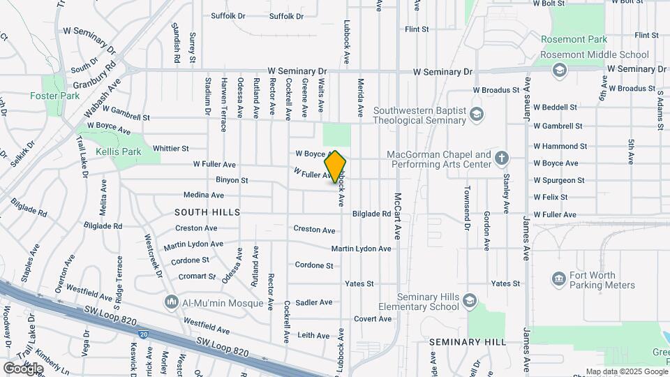 2704 Binyon St Mapa y Detalles de la Ubicación