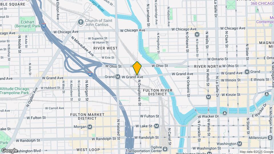 353 N Jefferson St Mapa y Detalles de la Ubicación