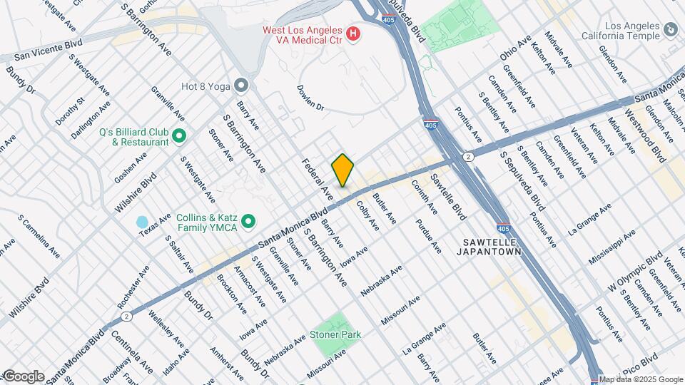 1523 Colby Ave Mapa y Detalles de la Ubicación