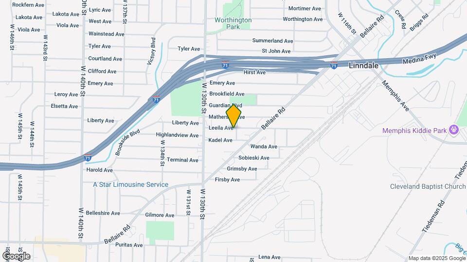 12705 Leeila Ave Map and Location Details