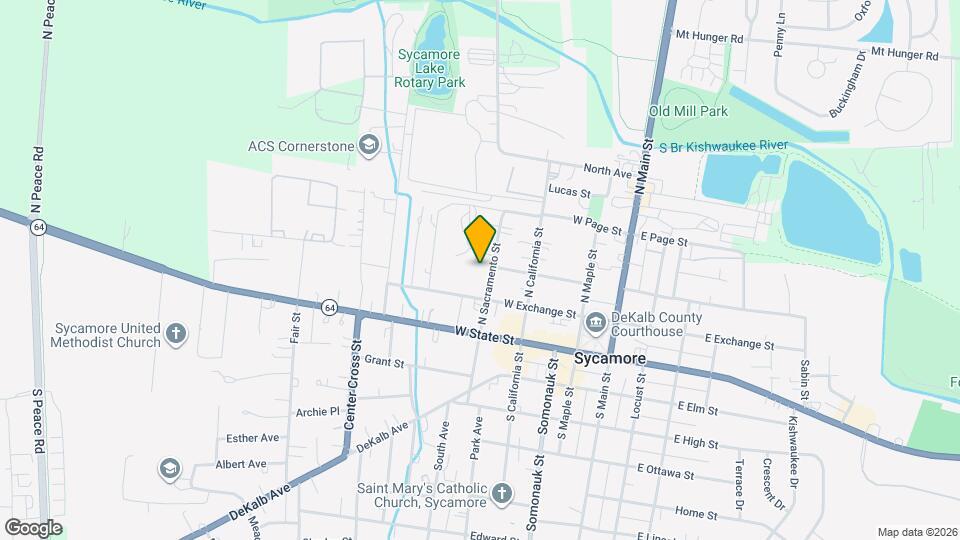 255 N Sacramento St Map and Location Details