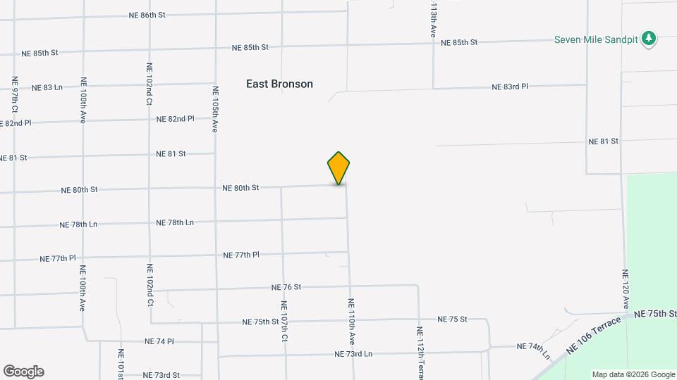 7970 NE 110th Ave Map and Location Details