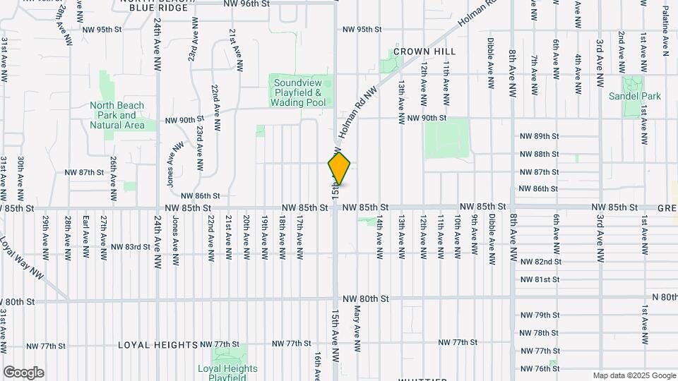 8532 15th Ave NW Map and Location Details