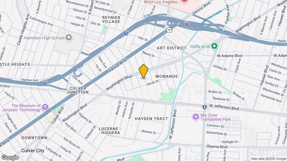 3331 Cattaraugus Ave Mapa y Detalles de la Ubicación
