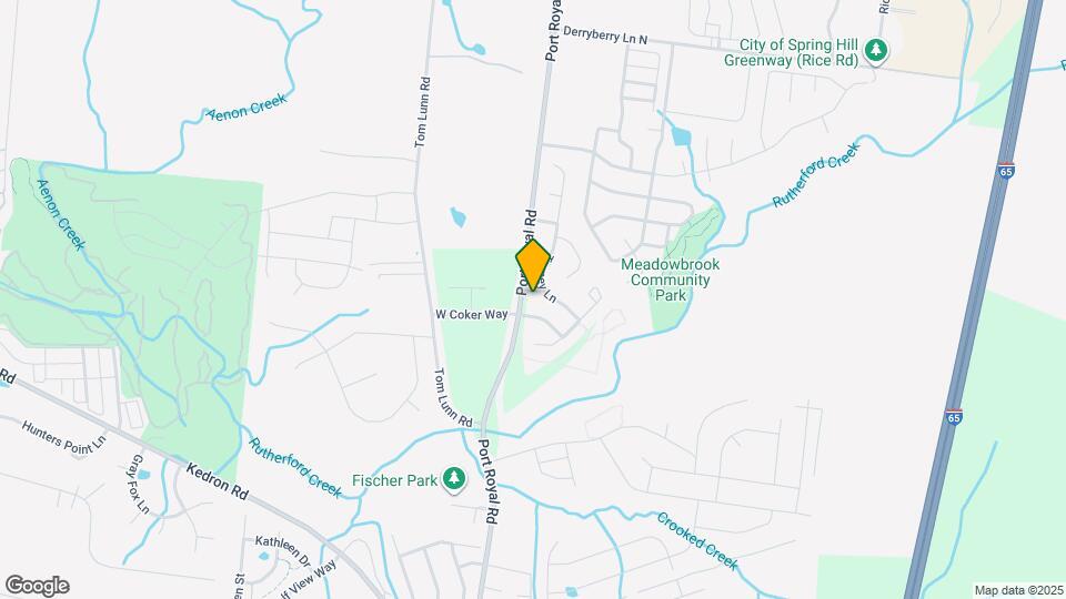 329 Turney Ln Mapa y Detalles de la Ubicación