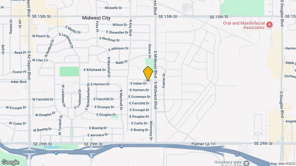 554 E Indian Dr Map and Location Details