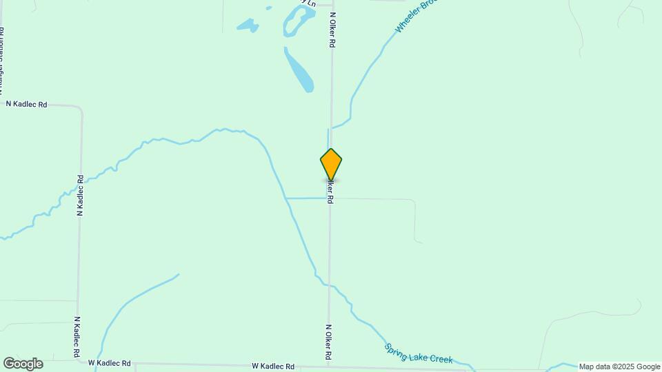 10274 N Olker Rd Map and Location Details