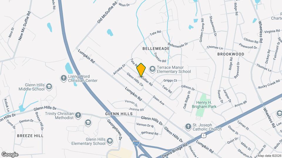 3113 Collier Rd Mapa y Detalles de la Ubicación