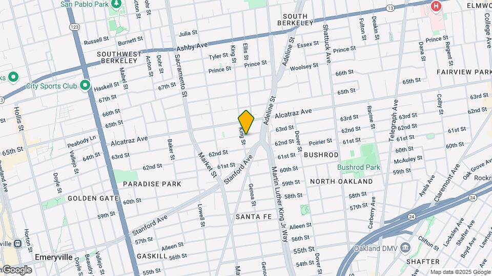 1704 63rd St Map and Location Details