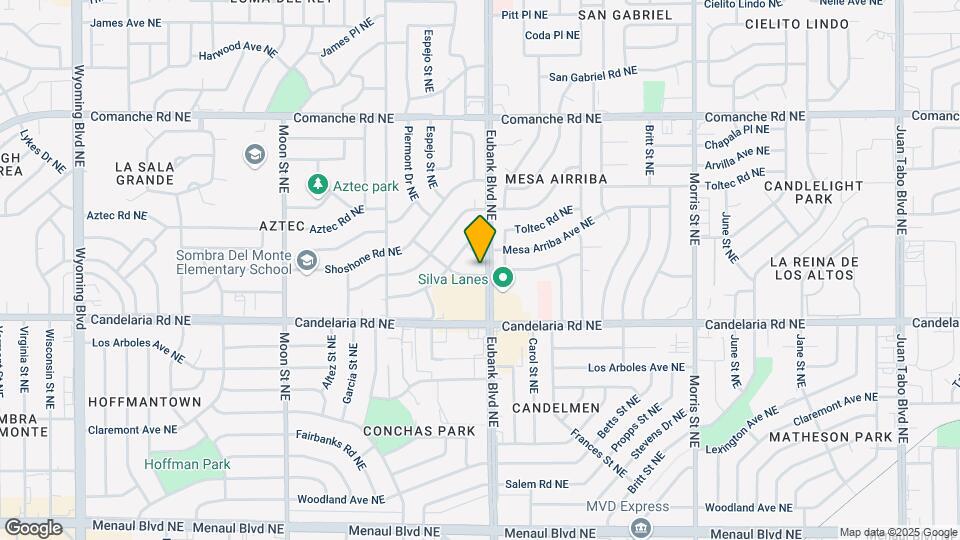 3201 Eubank Blvd NE Map and Location Details