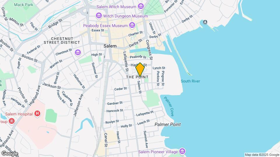 35 Salem St Mapa y Detalles de la Ubicación