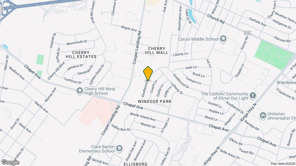 21 Knollwood Dr Map and Location Details