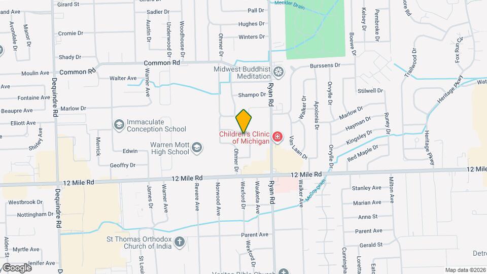 3454 Winterfield Dr Map and Location Details