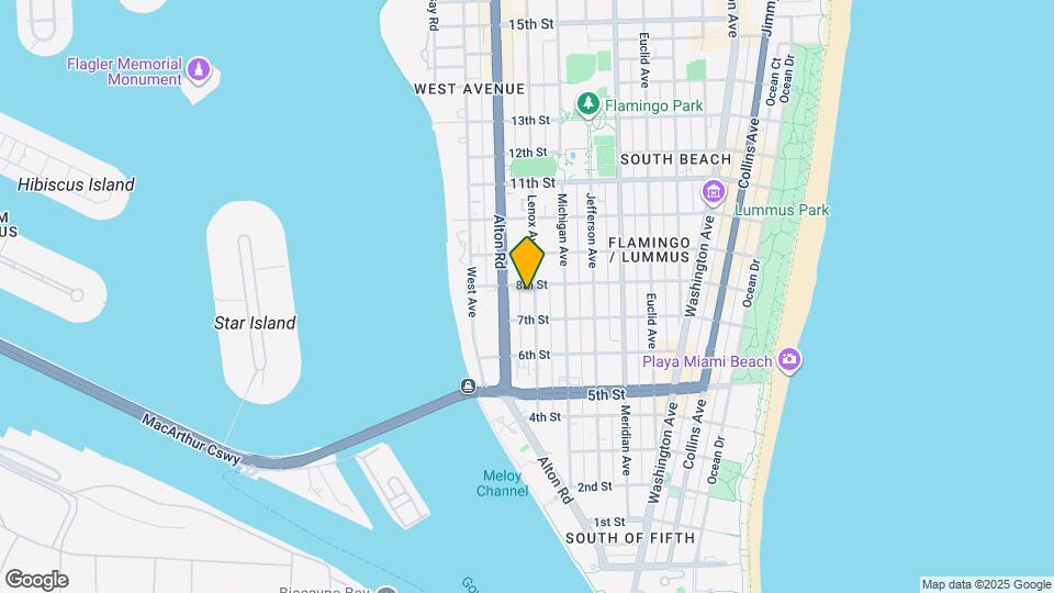 744 Lenox Ave. Map and Location Details