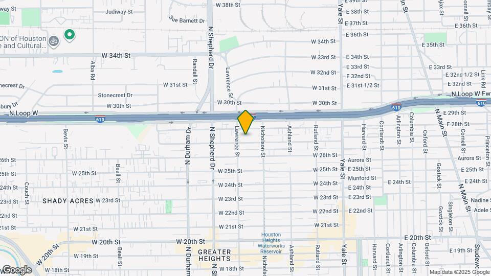 531 W 27th St Map and Location Details