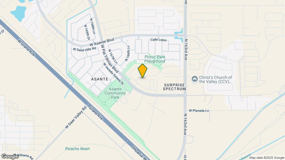 16630 W Pat Tillman Blvd Map and Location Details