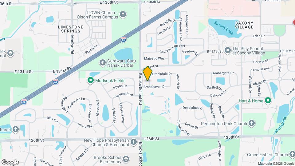12972 Brookdale Dr Mapa y Detalles de la Ubicación
