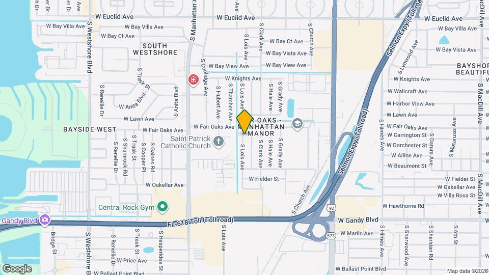 4508 S Lois Ave Map and Location Details