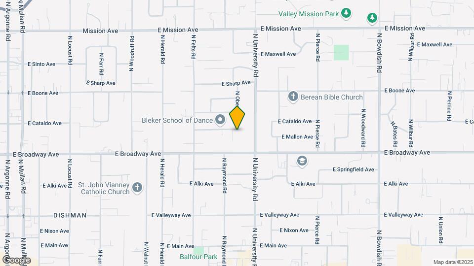 10520 E Dean Ave-Unit -10522 E Dean Avenue Map and Location Details
