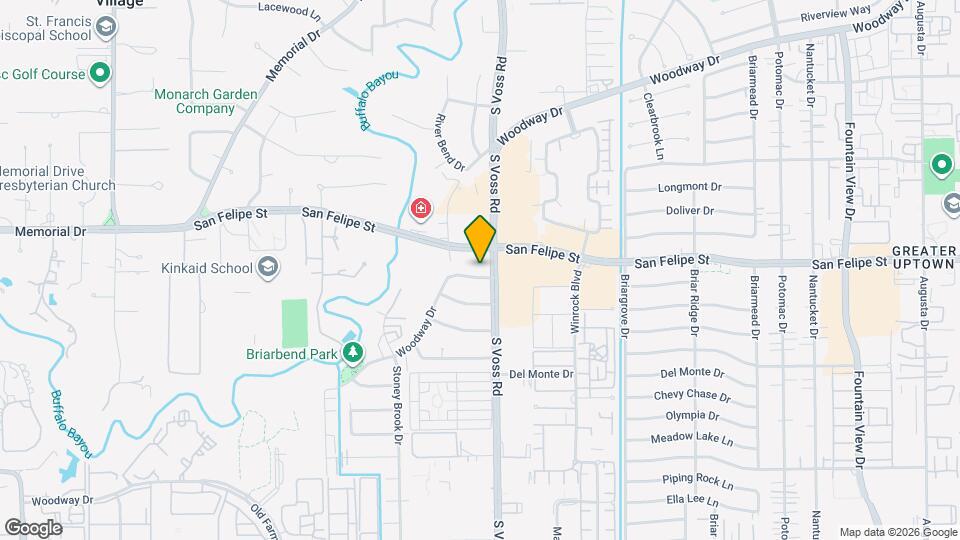 7506 Creekwood Dr Map and Location Details